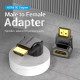 Vention Адаптер Adapter HDMI Right Angle 90 Degree M/F - AIOB0 Vention Адаптер Adapter HDMI Right Angle 90 Degree M/F - AIOB0