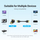 Vention Адаптер Adapter HDMI Right Angle 90 Degree M/F - AIOB0 Vention Адаптер Adapter HDMI Right Angle 90 Degree M/F - AIOB0