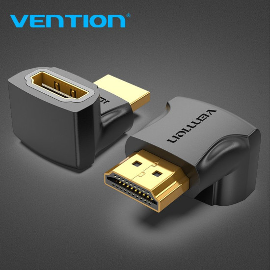 Vention Адаптер Adapter HDMI Right Angle 270 Degree M/F - AINB0 Vention Адаптер Adapter HDMI Right Angle 270 Degree M/F - AINB0