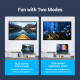Vention Адаптер Adapter HDMI Right Angle 270 Degree M/F - AINB0 Vention Адаптер Adapter HDMI Right Angle 270 Degree M/F - AINB0