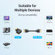 Vention Адаптер Adapter HDMI Vertical Flat 90 Degree M/F - AIPB0 Vention Адаптер Adapter HDMI Vertical Flat 90 Degree M/F - AIPB0