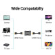 Vention Адаптер Adapter HDMI Female to Female Coupler Black - AIRB0 Vention Адаптер Adapter HDMI Female to Female Coupler Black - AIRB0