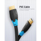 Vention Кабел HDMI v2.0 M / M 4K/60Hz Gold - 1.5M Black - AACBG