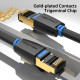 Vention Кабел LAN SFTP Cat.8 Patch Cable - 1.5M Black 40Gbps - IKABG