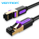 Vention Кабел LAN SSTP Cat.7 Patch Cable - 5M Black 10Gbps - ICDBJ Vention Кабел LAN SSTP Cat.7 Patch Cable - 5M Black 10Gbps - ICDBJ