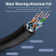 Vention Кабел LAN SSTP Cat.7 Patch Cable - 2M Black 10Gbps - ICDBH Vention Кабел LAN SSTP Cat.7 Patch Cable - 2M Black 10Gbps - ICDBH