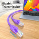 Vention Кабел LAN UTP Cat.6 Patch Cable - 1M Purple - IBEVF Vention Кабел LAN UTP Cat.6 Patch Cable - 1M Purple - IBEVF