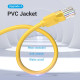 Vention Кабел LAN UTP Cat.6 Patch Cable - 2M Yellow - IBEYH Vention Кабел LAN UTP Cat.6 Patch Cable - 2M Yellow - IBEYH
