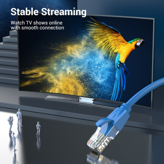 Vention Кабел LAN UTP Cat.6 Patch Cable - 1.5M Blue - IBELG Vention Кабел LAN UTP Cat.6 Patch Cable - 1.5M Blue - IBELG