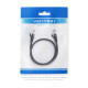 Vention Кабел LAN UTP Cat.6 Patch Cable - 3M Black - IBEBI Vention Кабел LAN UTP Cat.6 Patch Cable - 3M Black - IBEBI