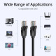 Vention Кабел LAN UTP Cat.6 Patch Cable - 3M Black - IBEBI Vention Кабел LAN UTP Cat.6 Patch Cable - 3M Black - IBEBI