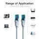Vention Кабел LAN UTP Cat5e Patch Cable - 3M Blue - VAP-A10-S300 Vention Кабел LAN UTP Cat5e Patch Cable - 3M Blue - VAP-A10-S300