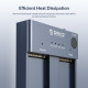 Orico докинг станция Storage - Duplicator for SSD NVMe M.2 - M2P2-C3-C Orico докинг станция Storage - Duplicator for SSD NVMe M.2 - M2P2-C3-C
