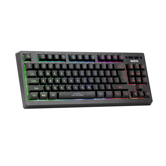 Marvo геймърска клавиатура Gaming Keyboard TKL 87 keys - K607 Marvo геймърска клавиатура Gaming Keyboard TKL 87 keys - K607