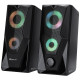 Xtrike ME тонколони Gaming Speakers 2.0 6W RGB, USB powered - SK-501 Xtrike ME тонколони Gaming Speakers 2.0 6W RGB, USB powered - SK-501
