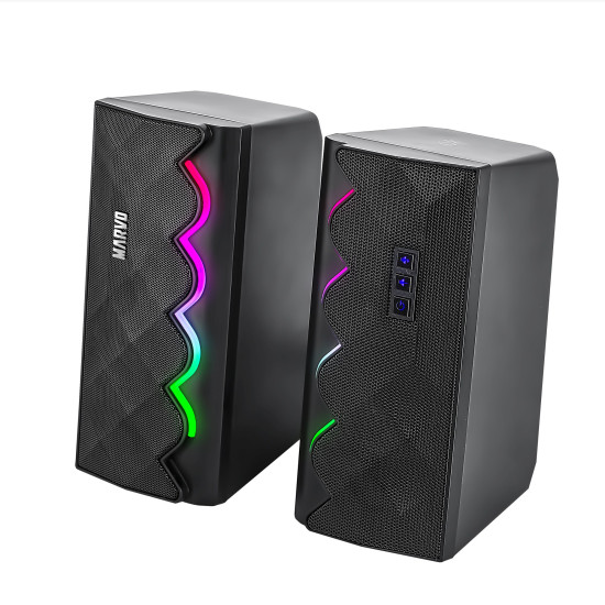 Marvo Тонколони Gaming Speakers 2.0 6W Bluetooth RGB - MARVO-SG-269 Marvo Тонколони Gaming Speakers 2.0 6W Bluetooth RGB - MARVO-SG-269