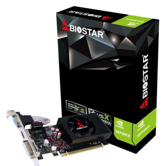 Biostar видеокарта VGA GT730 4GB DDR3 - VN7313TH41 Biostar видеокарта VGA GT730 4GB DDR3 - VN7313TH41