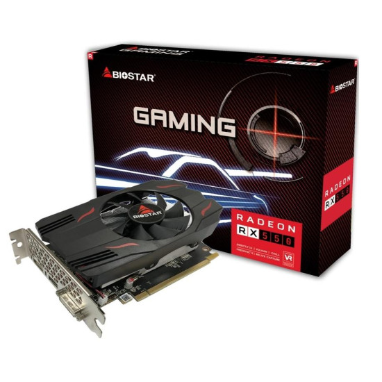 Biostar видеокарта VGA RX550 2GB DDR5 - VA5515RF21 Biostar видеокарта VGA RX550 2GB DDR5 - VA5515RF21