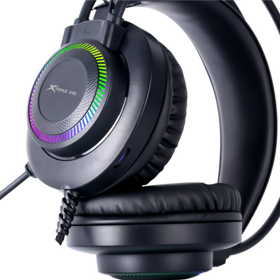 Xtrike ME геймърски слушалки Gaming Headphones GH-509 - RGB, 50mm, PC/Consoles Xtrike ME геймърски слушалки Gaming Headphones GH-509 - RGB, 50mm, PC/Consoles