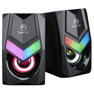 Marvo тонколони Gaming Speakers 2.0 6W Rainbow backlight - MARVO-SG-118
