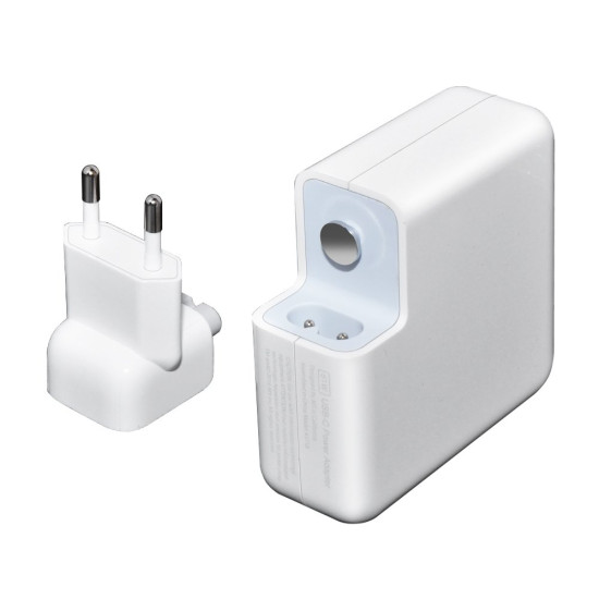Makki зарядно за лаптоп заместител Laptop Adapter Apple - 61W TYPE-C With USB-C Cable - MAKKI-NA-AP-37 Makki зарядно за лаптоп заместител Laptop Adapter Apple - 61W TYPE-C With USB-C Cable - MAKKI-NA-AP-37