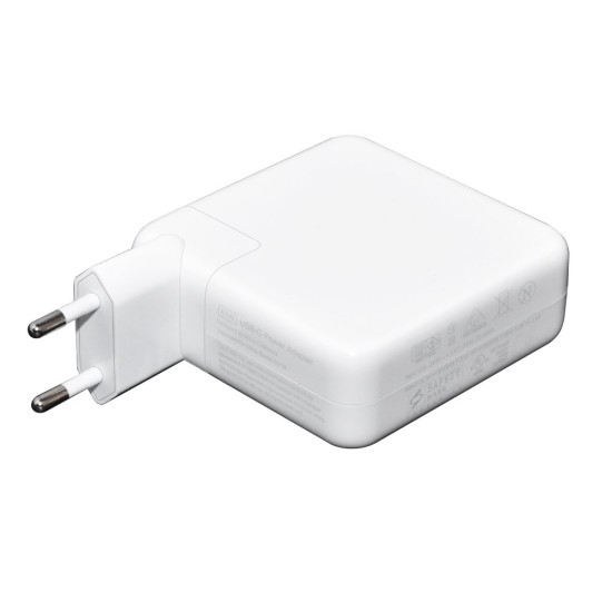 Makki зарядно за лаптоп заместител Laptop Adapter Apple - 61W TYPE-C With USB-C Cable - MAKKI-NA-AP-37 Makki зарядно за лаптоп заместител Laptop Adapter Apple - 61W TYPE-C With USB-C Cable - MAKKI-NA-AP-37
