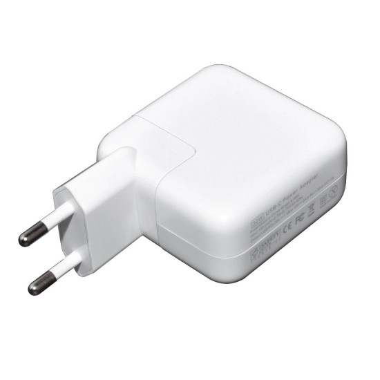 Makki зарядно за лаптоп заместител Laptop Adapter Apple - 29W TYPE-C With USB-C Cable - MAKKI-NA-AP-36 Makki зарядно за лаптоп заместител Laptop Adapter Apple - 29W TYPE-C With USB-C Cable - MAKKI-NA-AP-36