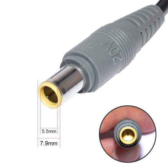 Makki зарядно за лаптоп заместител Laptop Adapter lenovo 20V 4.5A 90W 7.9x5.5mm - MAKKI-NA-LE-19 Makki зарядно за лаптоп заместител Laptop Adapter lenovo 20V 4.5A 90W 7.9x5.5mm - MAKKI-NA-LE-19