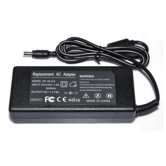 Makki зарядно за лаптоп заместител Laptop Adapter ACER 19V 4.74A 90W 5.5x1.7mm - MAKKI-NA-AC-02 Makki зарядно за лаптоп заместител Laptop Adapter ACER 19V 4.74A 90W 5.5x1.7mm - MAKKI-NA-AC-02