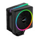 AeroCool охладител CPU Cooler - Cylon 4 BLACK aRGB PWM - ACTC-CL30410.01 AeroCool охладител CPU Cooler - Cylon 4 BLACK aRGB PWM - ACTC-CL30410.01