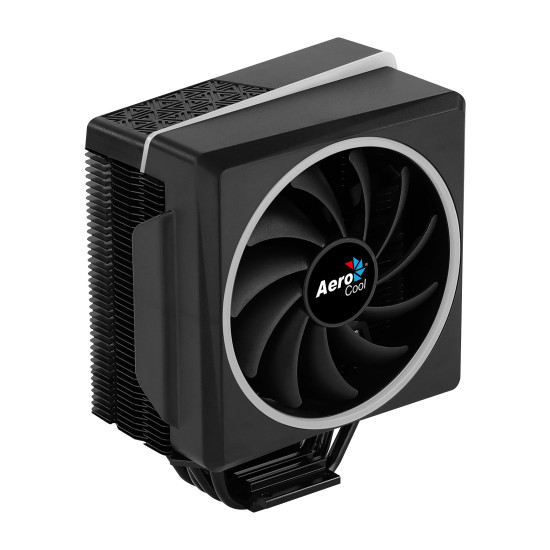 AeroCool охладител CPU Cooler - Cylon 4 BLACK aRGB PWM - ACTC-CL30410.01 AeroCool охладител CPU Cooler - Cylon 4 BLACK aRGB PWM - ACTC-CL30410.01