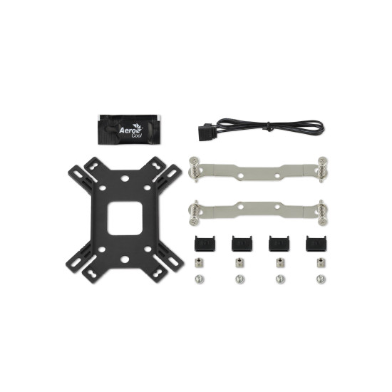 AeroCool охладител CPU Cooler - Cylon 4 BLACK aRGB PWM - ACTC-CL30410.01 AeroCool охладител CPU Cooler - Cylon 4 BLACK aRGB PWM - ACTC-CL30410.01