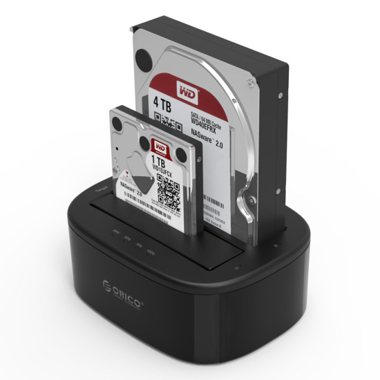 Orico докинг станция Storage - HDD/SSD Dock - 2 BAY Clone 2.5/3.5 USB3.0 - 6228US3-C Orico докинг станция Storage - HDD/SSD Dock - 2 BAY Clone 2.5/3.5 USB3.0 - 6228US3-C