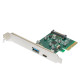 Makki PCI-E card 2 x USB3.1 A+C ports - MAKKI-PCIE-2XUSB31-AC-V1 Makki PCI-E card 2 x USB3.1 A+C ports - MAKKI-PCIE-2XUSB31-AC-V1