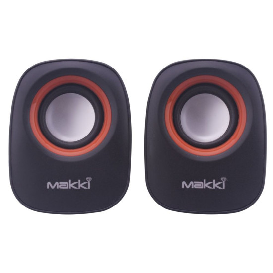 Makki Тонколони Speakers 2.0 USB - MAKKI-SP2-017 Makki Тонколони Speakers 2.0 USB - MAKKI-SP2-017