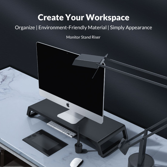 Orico Стойка за монитор Desk Monitor Stand - HSQ-M1-BK Orico Стойка за монитор Desk Monitor Stand - HSQ-M1-BK