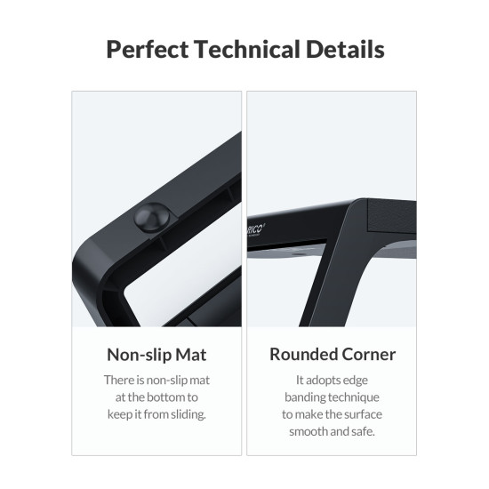 Orico Стойка за монитор Desk Monitor Stand - HSQ-M1-BK Orico Стойка за монитор Desk Monitor Stand - HSQ-M1-BK