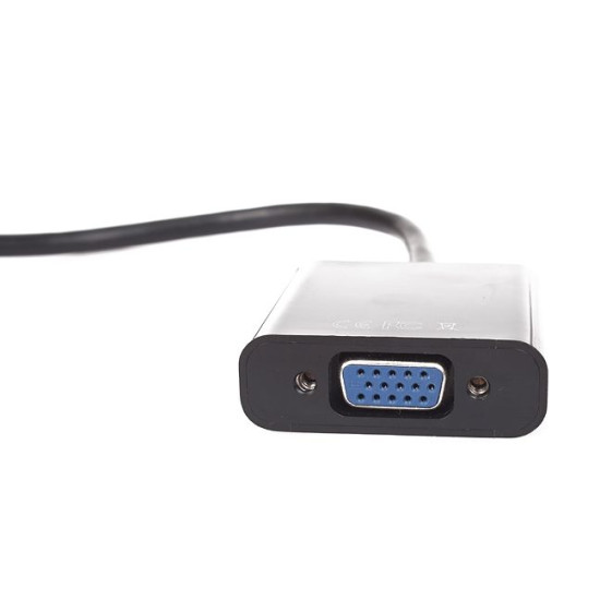 VCom Адаптер Adapter HDMI M to VGA F - CG591-B-0.15m VCom Адаптер Adapter HDMI M to VGA F - CG591-B-0.15m