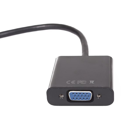 VCom Адаптер Adapter HDMI M to VGA F - CG591-B-0.15m VCom Адаптер Adapter HDMI M to VGA F - CG591-B-0.15m