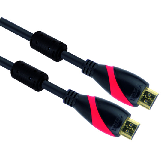VCom Кабел HDMI M / M Ultra HD 4k2k Gold +2 Ferrite v1.4 ethernet 3D - CG525D-10m VCom Кабел HDMI M / M Ultra HD 4k2k Gold +2 Ferrite v1.4 ethernet 3D - CG525D-10m