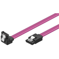 VCom Кабел SATA Cable W/Lock Right Angle - CH302R-0.45m