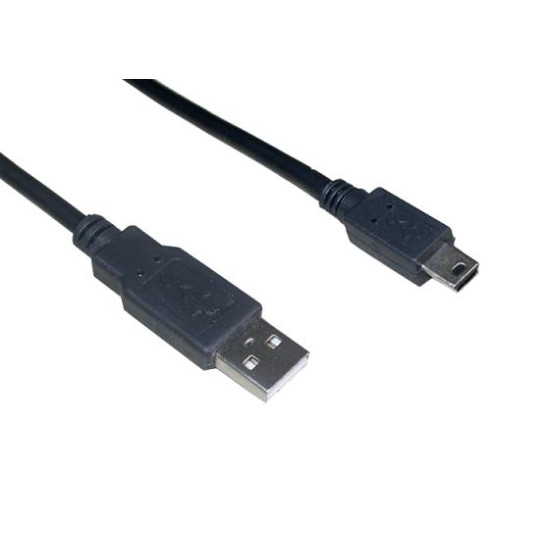VCom Кабел USB 2.0 AM / Mini USB 5pin - CU215-1.5m VCom Кабел USB 2.0 AM / Mini USB 5pin - CU215-1.5m