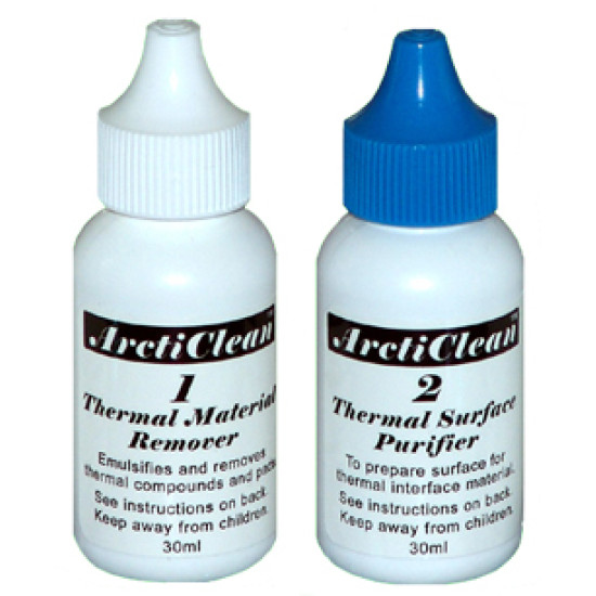 Arctic Silver ArctiClean - Thermal Surface Kit 2 x 30ml Arctic Silver ArctiClean - Thermal Surface Kit 2 x 30ml