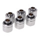 Alphacool HF 13/10 compression fitting G1/4 - chrome sixpack