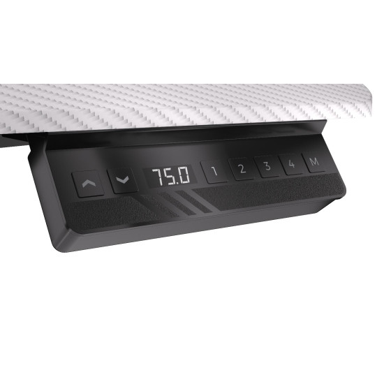 Gaming Desk ENDORFY - Atlas L Electric - Onyx White