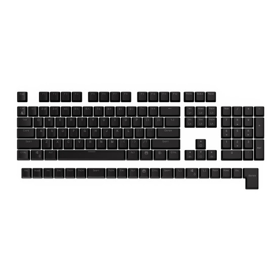 Keycaps ENDORFY - 124 pcs PBT - Black