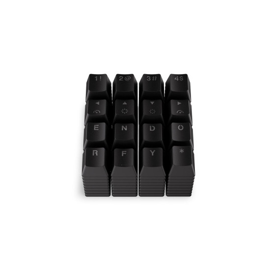 Keycaps ENDORFY - 124 pcs PBT - Black