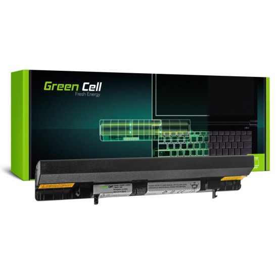 Laptop Battery for  Lenovo IdeaPad S500 Flex 14 14D 15 15D / 14,4V 2200mAh  GREEN CELL