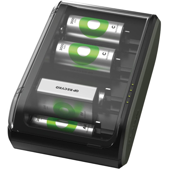 Зарядно у-во с 6 гнезда / 4 канала Universal Charger R6,03,14,20,22  B361 GP