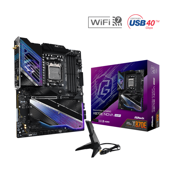 Motherboard ASROCK X870E PG NOVA WIFI, Socket AM5